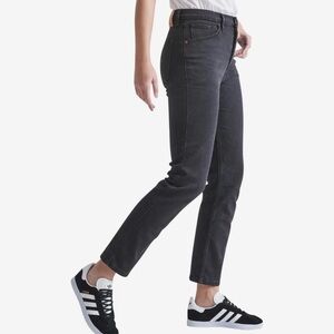 Duer high rise strait leg jeans
